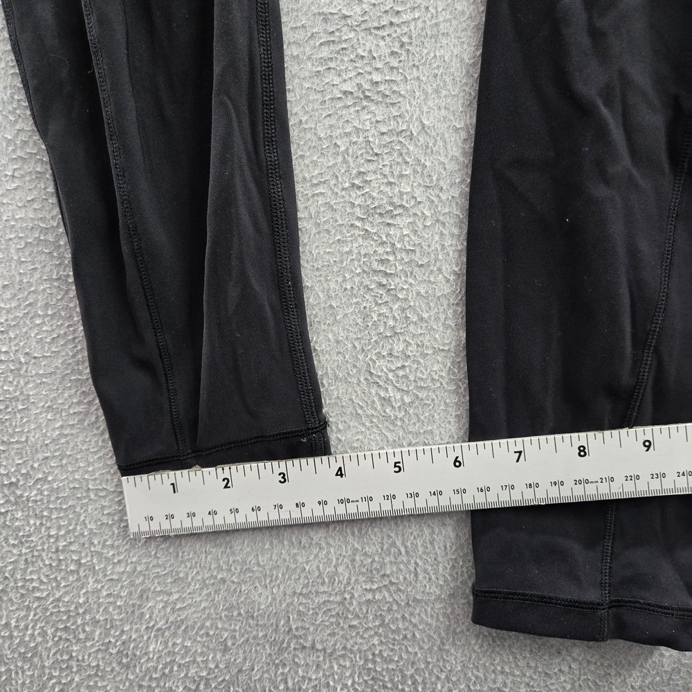 Lululemon Women Activewear Pants 4 Black Speed Up Yoga Legging Logo 28" Inseam - Picture 8 of 11